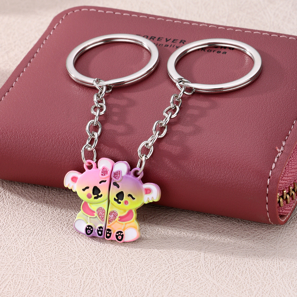 Wholesale Alloy Cartoon Rabbit Keychain